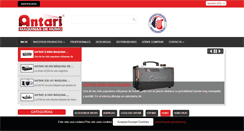 Desktop Screenshot of antari.es